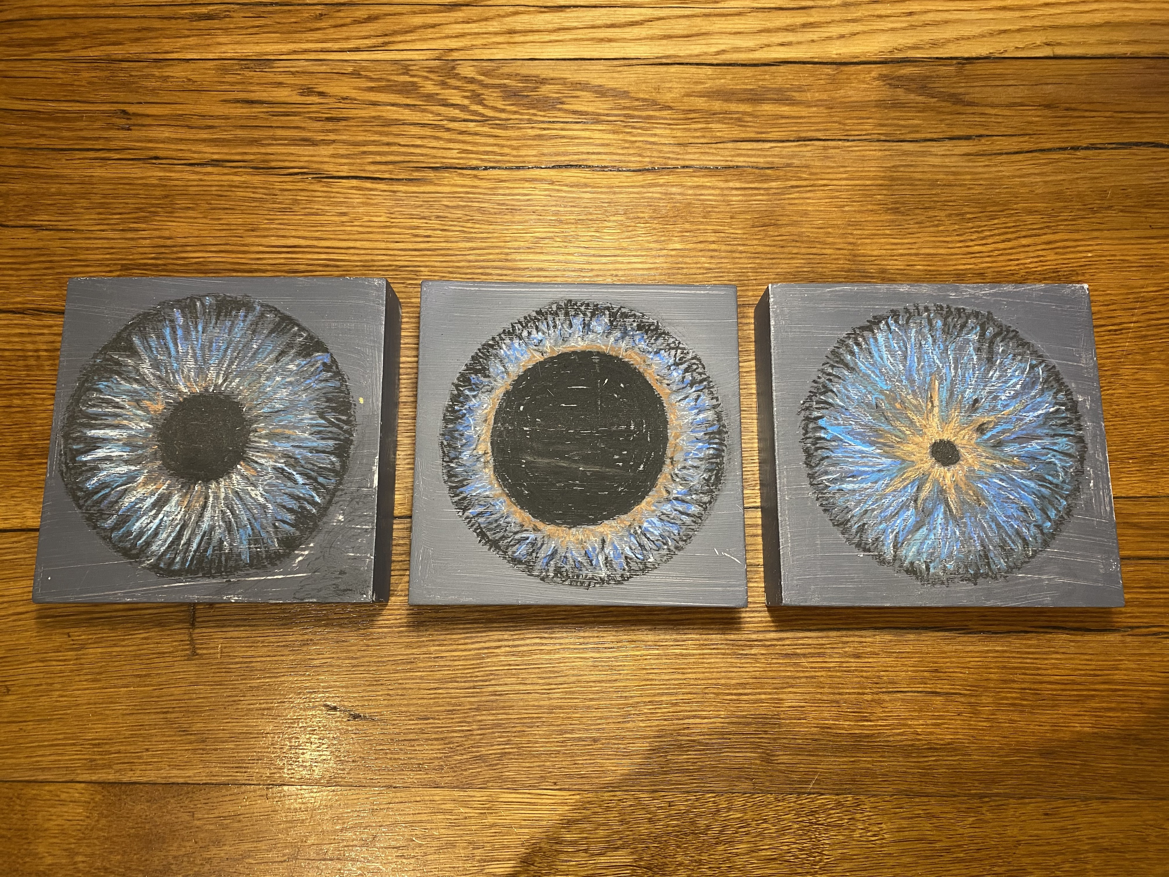 Iris-Triptychon