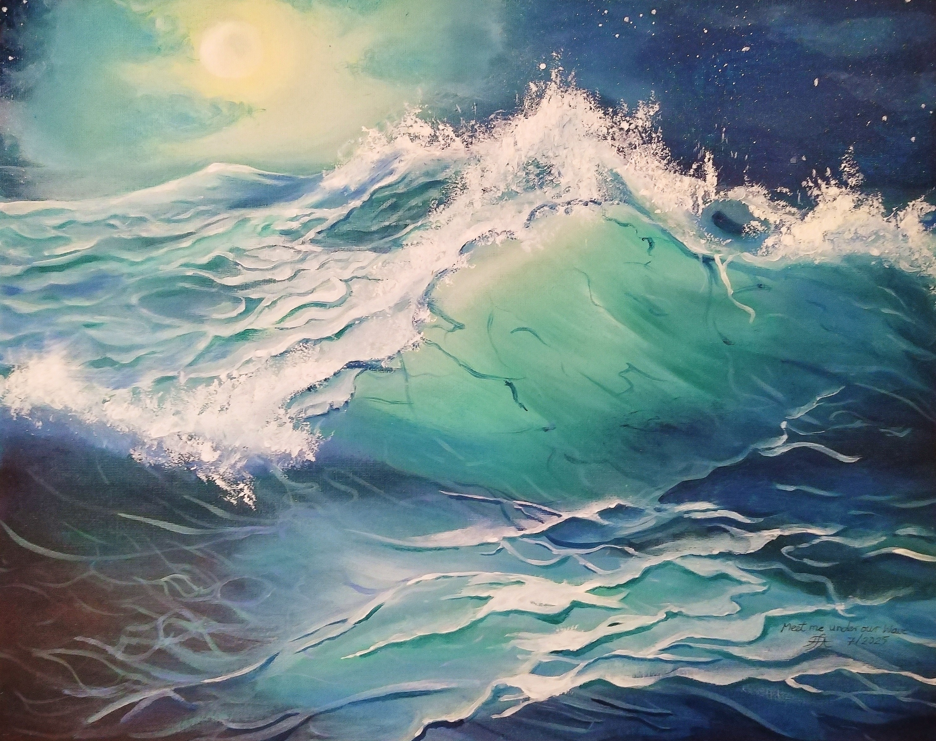 Meet me under our wave