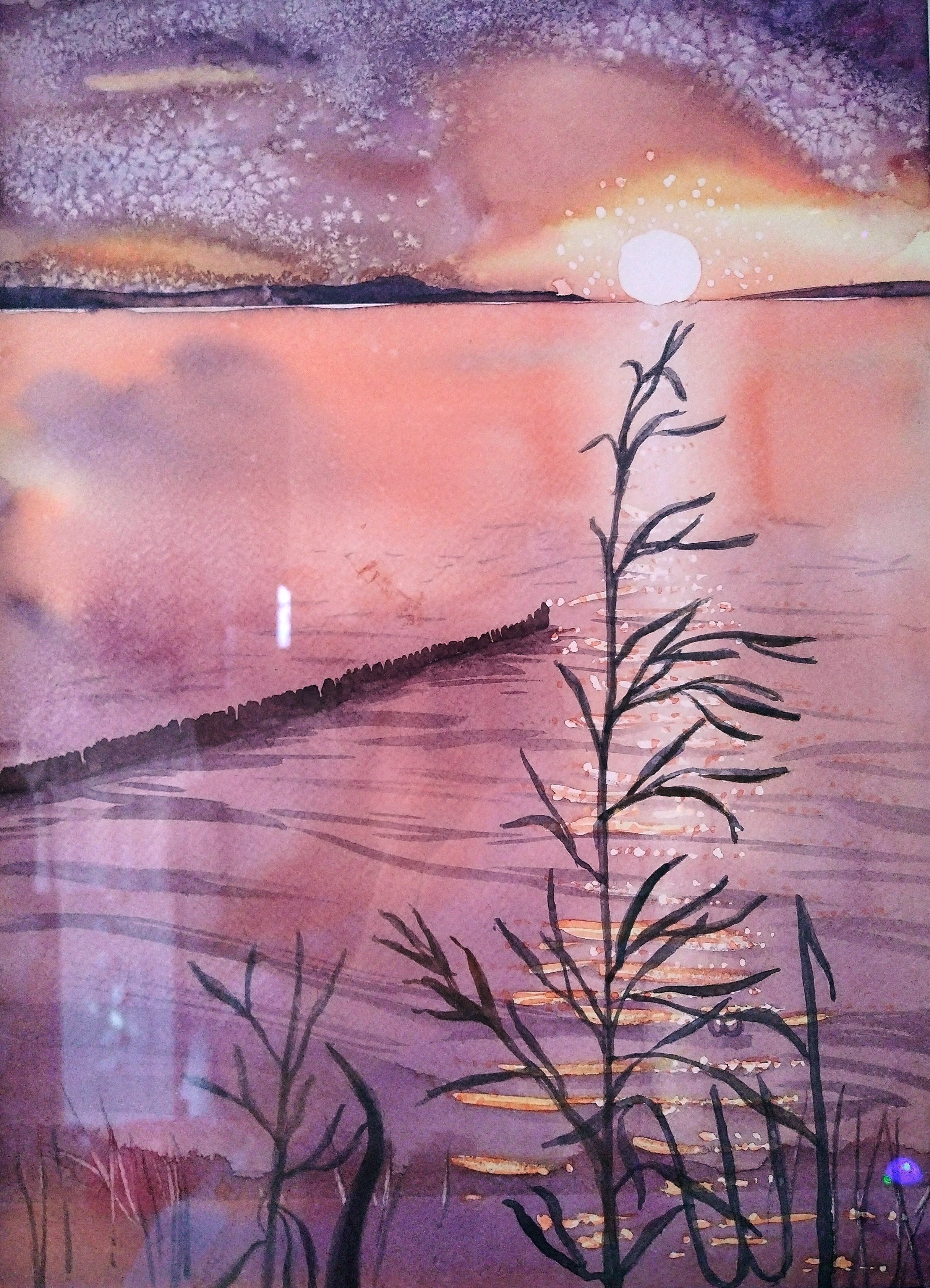 Sonnenuntergang am See
